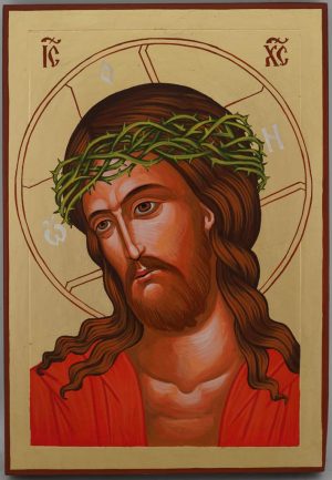 jesus christ extreme humility icon hand painted orthodox