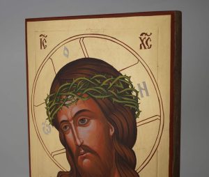 jesus christ extreme humility icon hand painted orthodox