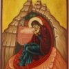 nativity of christ icon hand painted orthodox