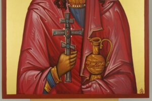 saint mary magdalene icon hand painted byzantine orthodox