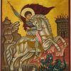 st george icon hand painted orthodox