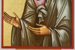 st john the baptist icon hand painted on wood orthodox