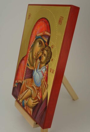 theotokos tenderness icon hand painted orthodox