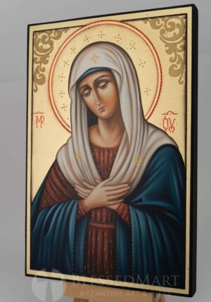 virgin mary extreme humility icon