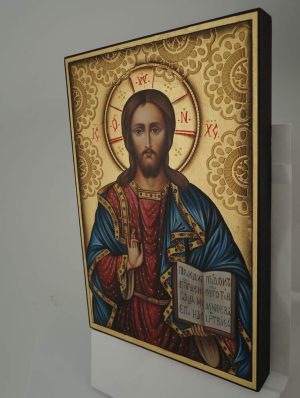 christ the teacher icon hand painted orthodox