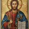 christ the teacher icon hand painted orthodox
