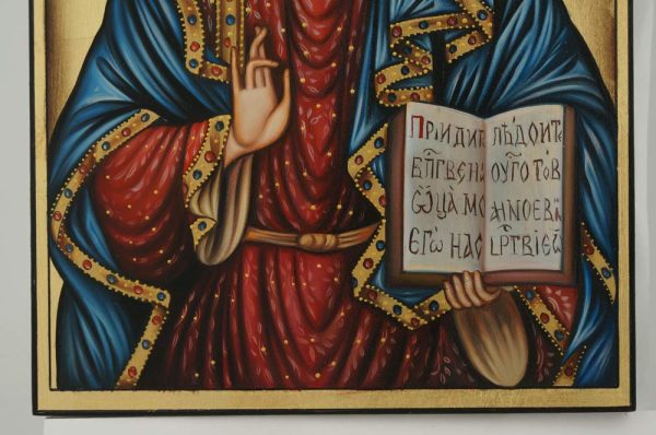 christ the teacher icon hand painted orthodox