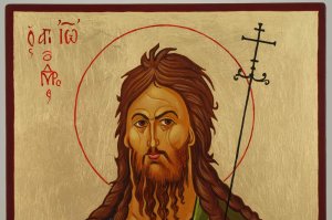 john the baptist icon hand painted orthodox
