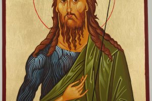john the baptist icon hand painted orthodox