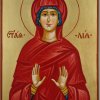 righteous leah icon hand painted orthodox