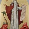 saint macarius the great icon hand painted orthodox