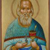 saint sophrony of essex icon hand painted orthodox