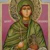 saint susanna icon hand painted orthodox