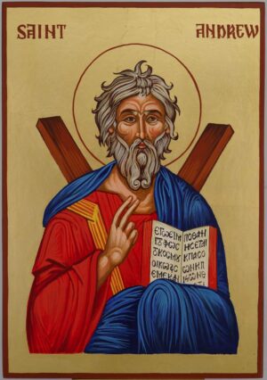 st andrew the first called icon hand painted orthodox