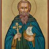 st brendan the navigator icon hand painted orthodox