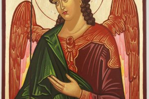 st gabriel the archangel icon orthodox hand painted icon