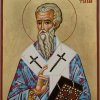 st niphon bishop of constantia icon hand painted orthodox