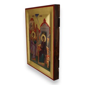 annunciation icon handmade greek orthodox