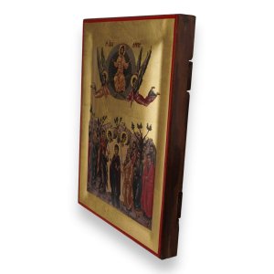 ascension of christ icon greek orthodox
