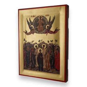 ascension of christ icon greek orthodox