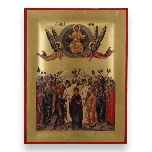 ascension of christ icon greek orthodox