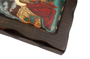 christ greeting mary magdalene icon greek orthodox noli me tangere