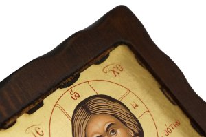 christ pantocrator icon handmade greek orthodox