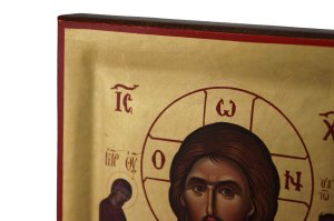 christ the teacher icon handmade greek orthodox