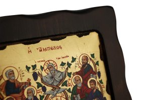christ tree of life icon handmade greek orthodox
