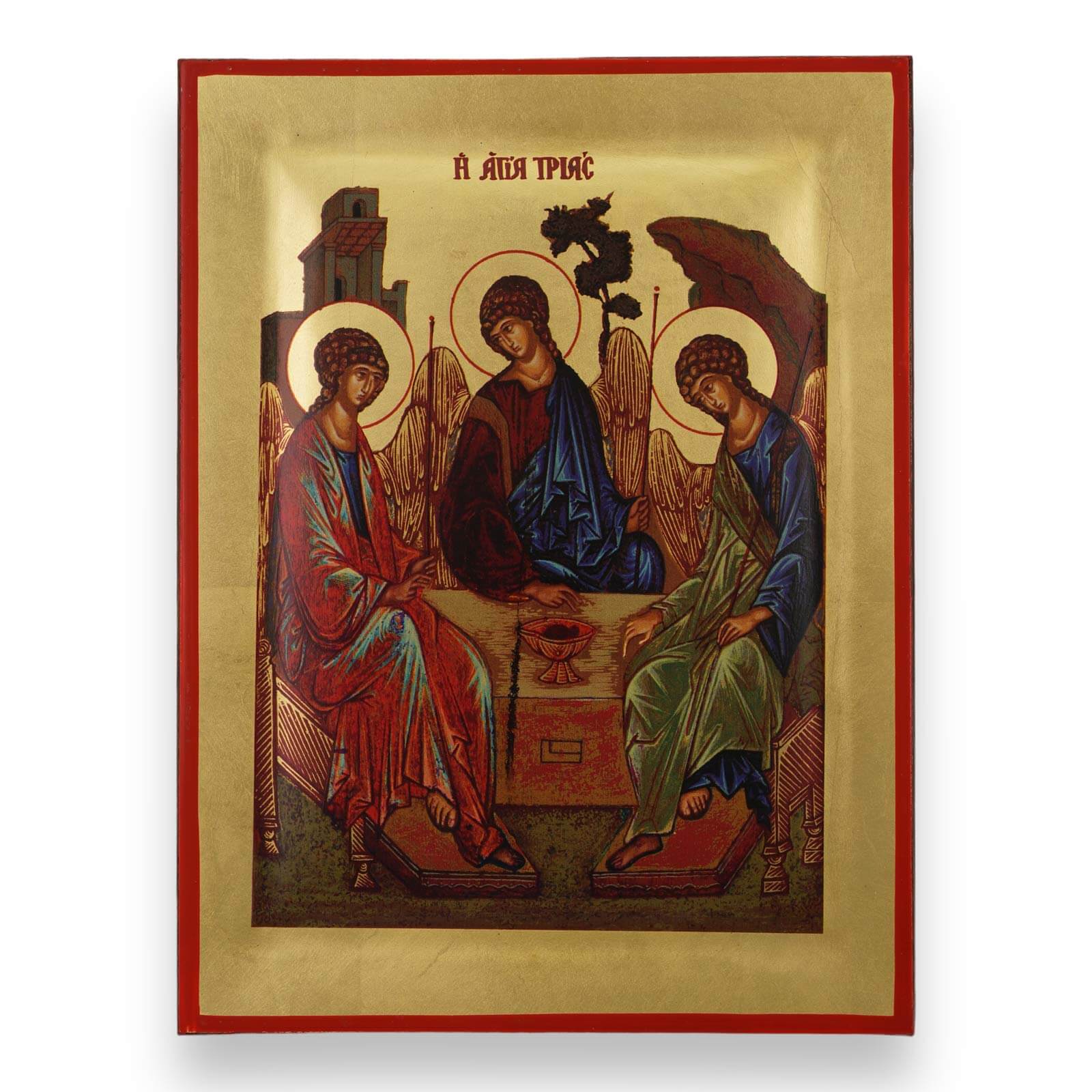 holy trinity icon rublev greek orthodox