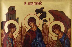 holy trinity icon rublev greek orthodox