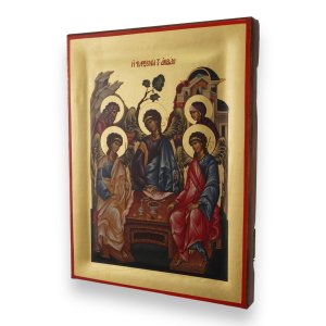hospitality of abraham icon greek orthodox trinity