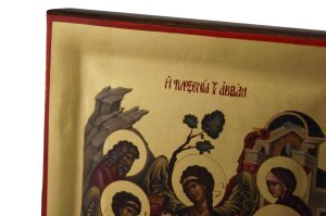 hospitality of abraham icon greek orthodox trinity