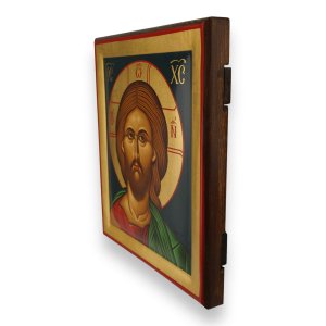 jesus christ icon handmade greek orthodox