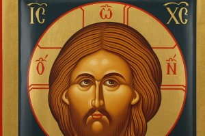 jesus christ icon handmade greek orthodox