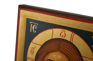 jesus christ icon handmade greek orthodox