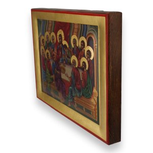 last supper icon greek orthodox mystical
