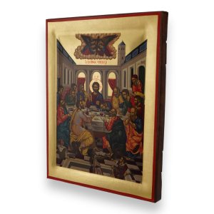 mystical supper icon greek orthodox