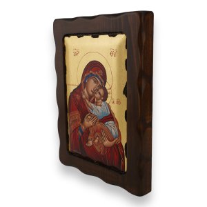 our lady of tenderness icon handmade greek orthodox