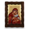 our lady of tenderness icon handmade greek orthodox