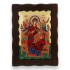 panagia pantanassa icon handmade greek orthodox on wood