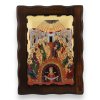 pentecost icon handmade greek orthodox on wood