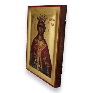 saint barbara icon greek orthodox