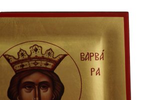 saint barbara icon greek orthodox