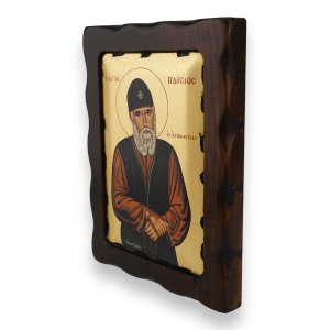 saint paisios of athos icon handmade greek orthodox