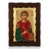 saint panteleimon icon handmade greek orthodox