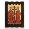 saints constantine and helen icon handmade greek orthodox
