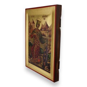 st catherine of the wheel icon greek orthodox