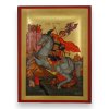 st george and dragon icon hanmade greek orthodox