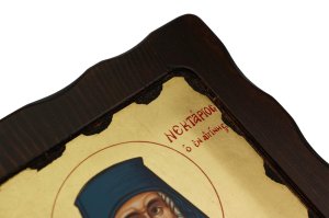 st nectarios of aegina icon handmade greek orthodox